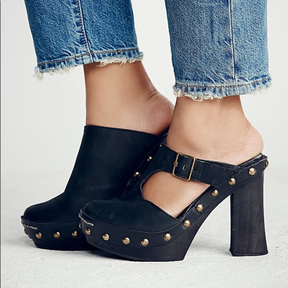 Free People Wonders Clog EURO 36 NEW WITH BOX